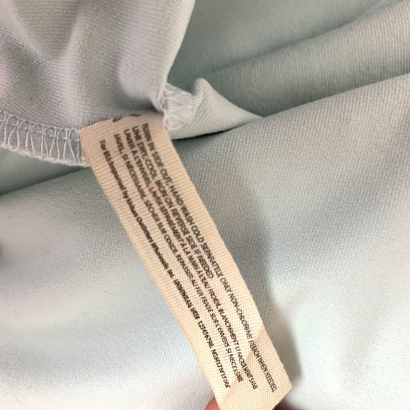 INTIMATELY FREE PEOPLE Baby Blue Bodysuit Sz SP - Picture 13 of 13